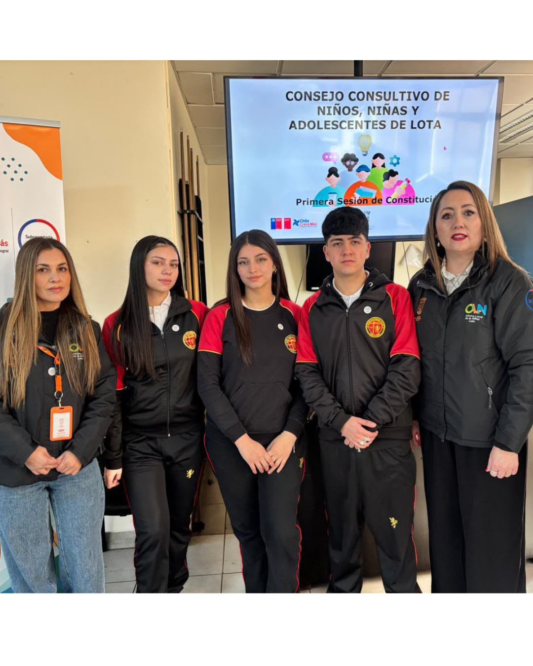 Nuestro Centro de Estudiantes participa en el Consejo Consultivo de NNA de Lota