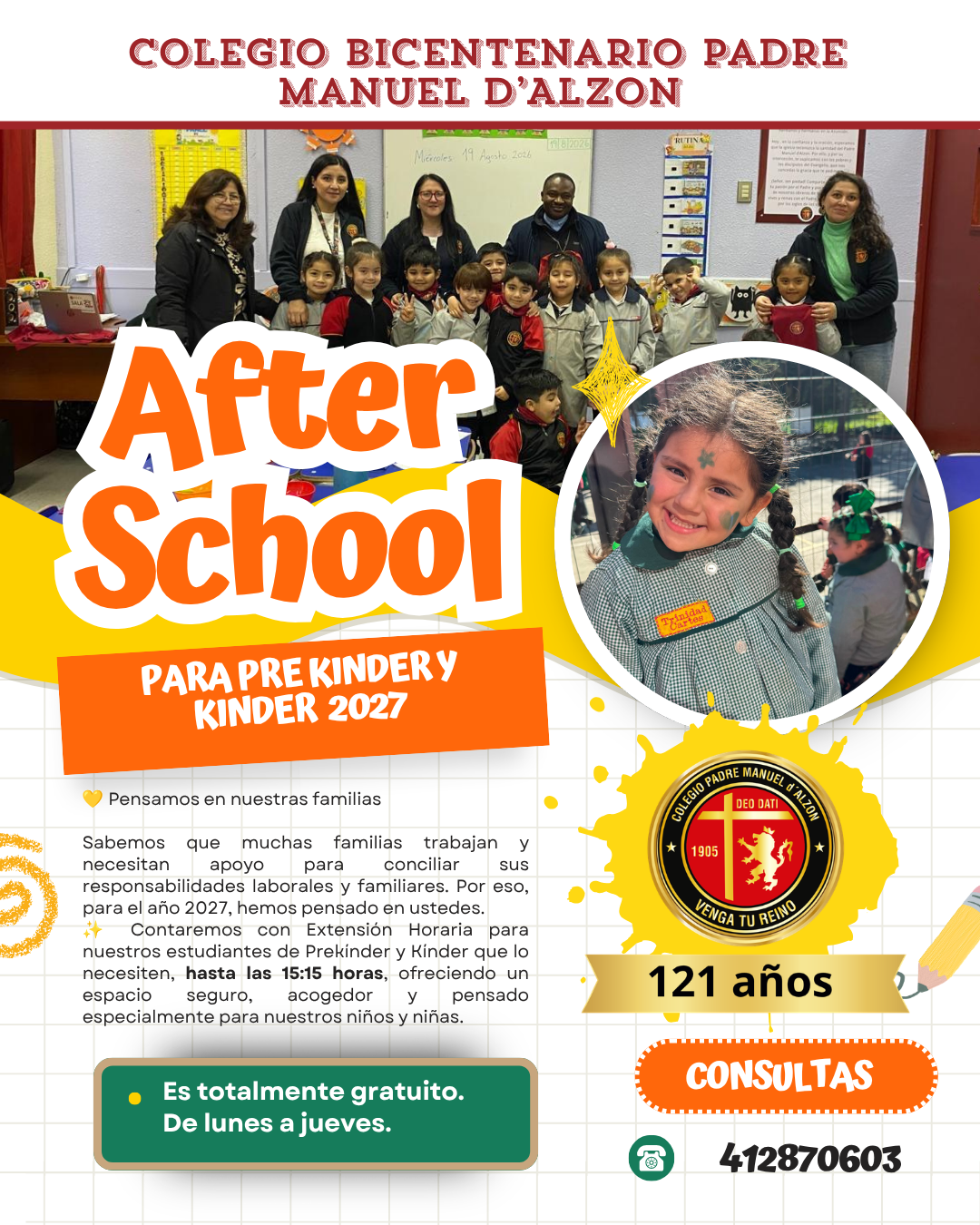 After schooll para este 2027