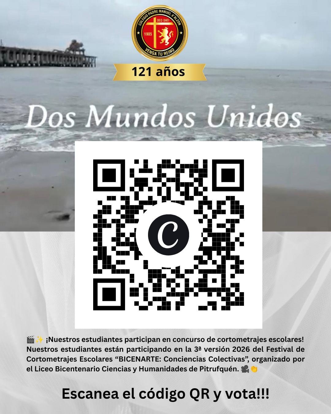 ¡Nuestros estudiantes participan en concurso de cortometrajes escolares!