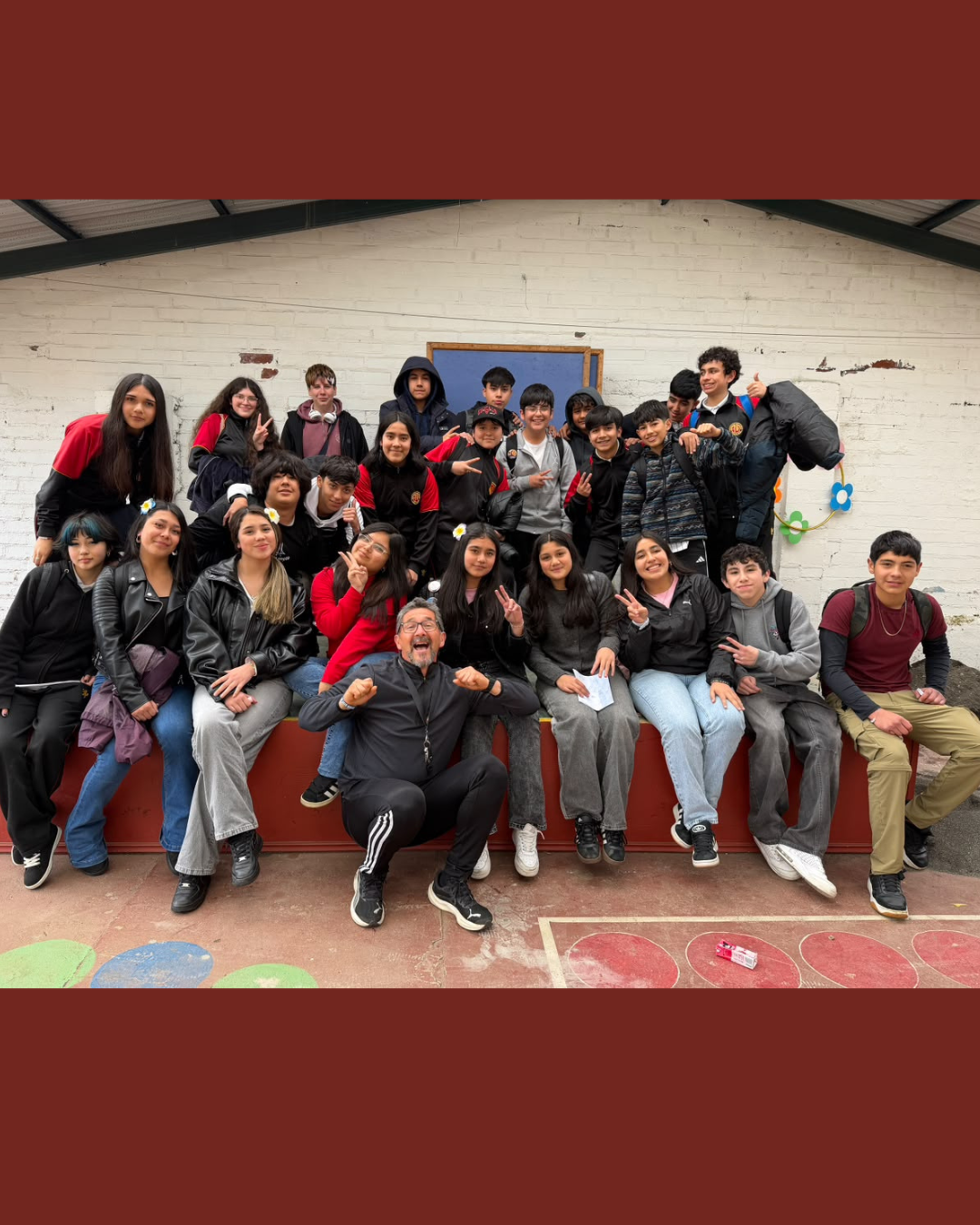 Huellas de d’Alzon: “Encuentro del Reino” – 8° Básico B