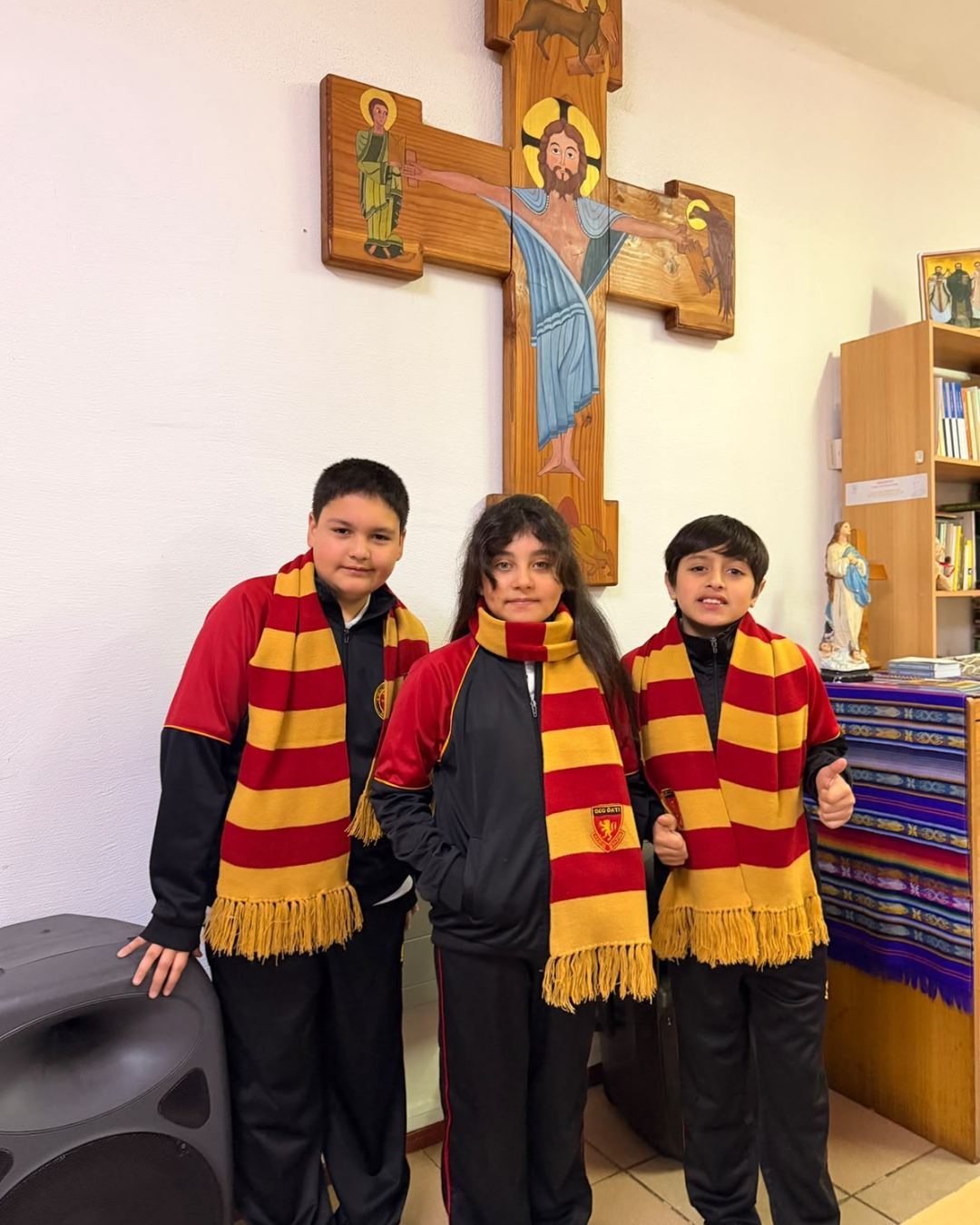 Estudiantes de quinto y sexto básico participan en Encuentro Pastoral de Líderes