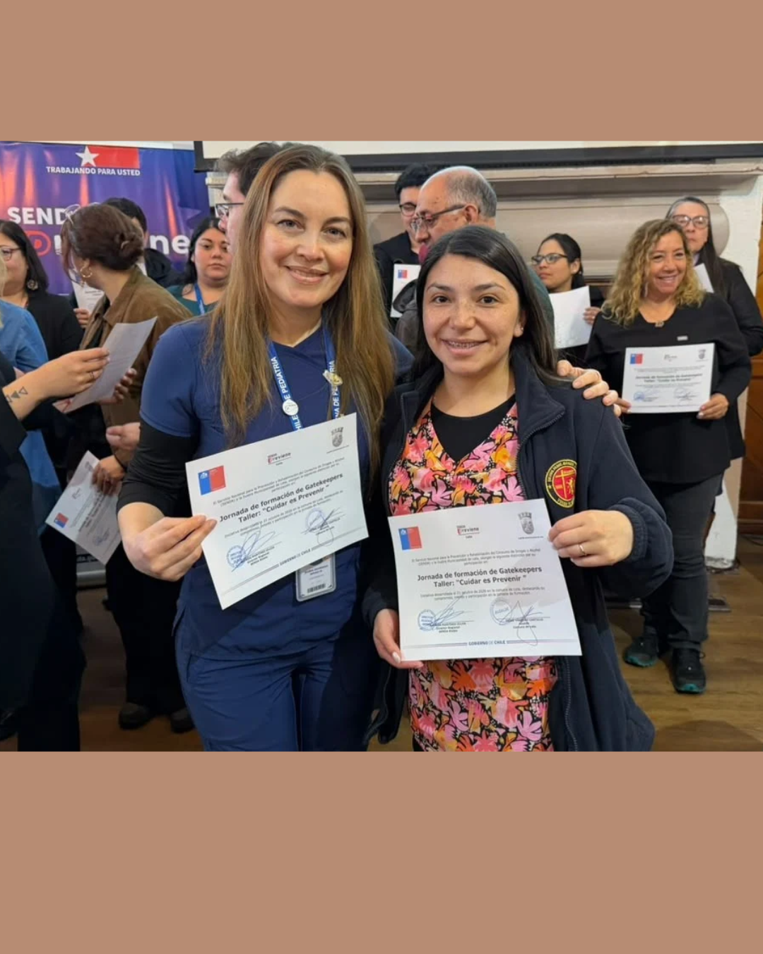 Equipo de Convivencia Escolar participa en jornada de formación sobre prevención del suicidio